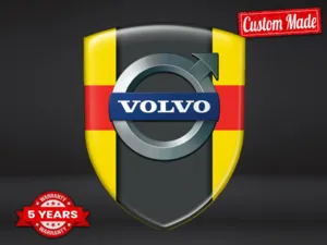 Volvo Etiqueta Impermeable Máximo Duradero Estilo Pro Diseño